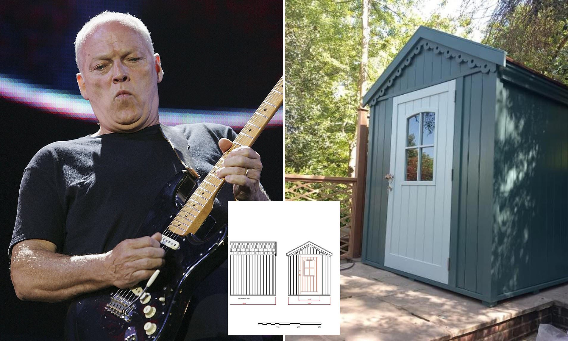David Gilmour’s Shed Dispute with Neighbors