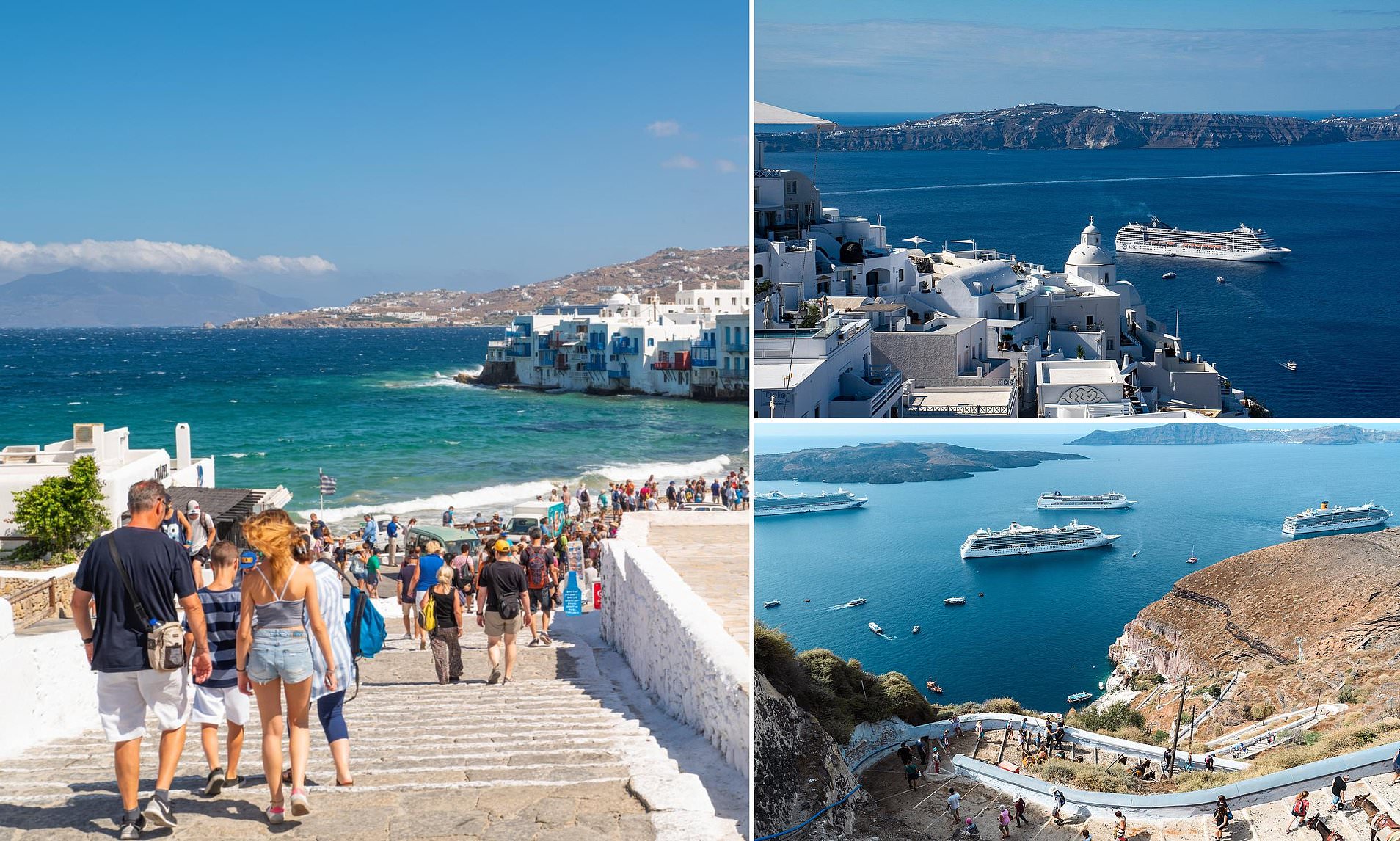 Major Cruise Line Warning for Greek Destinations – Big Setback for Travelers