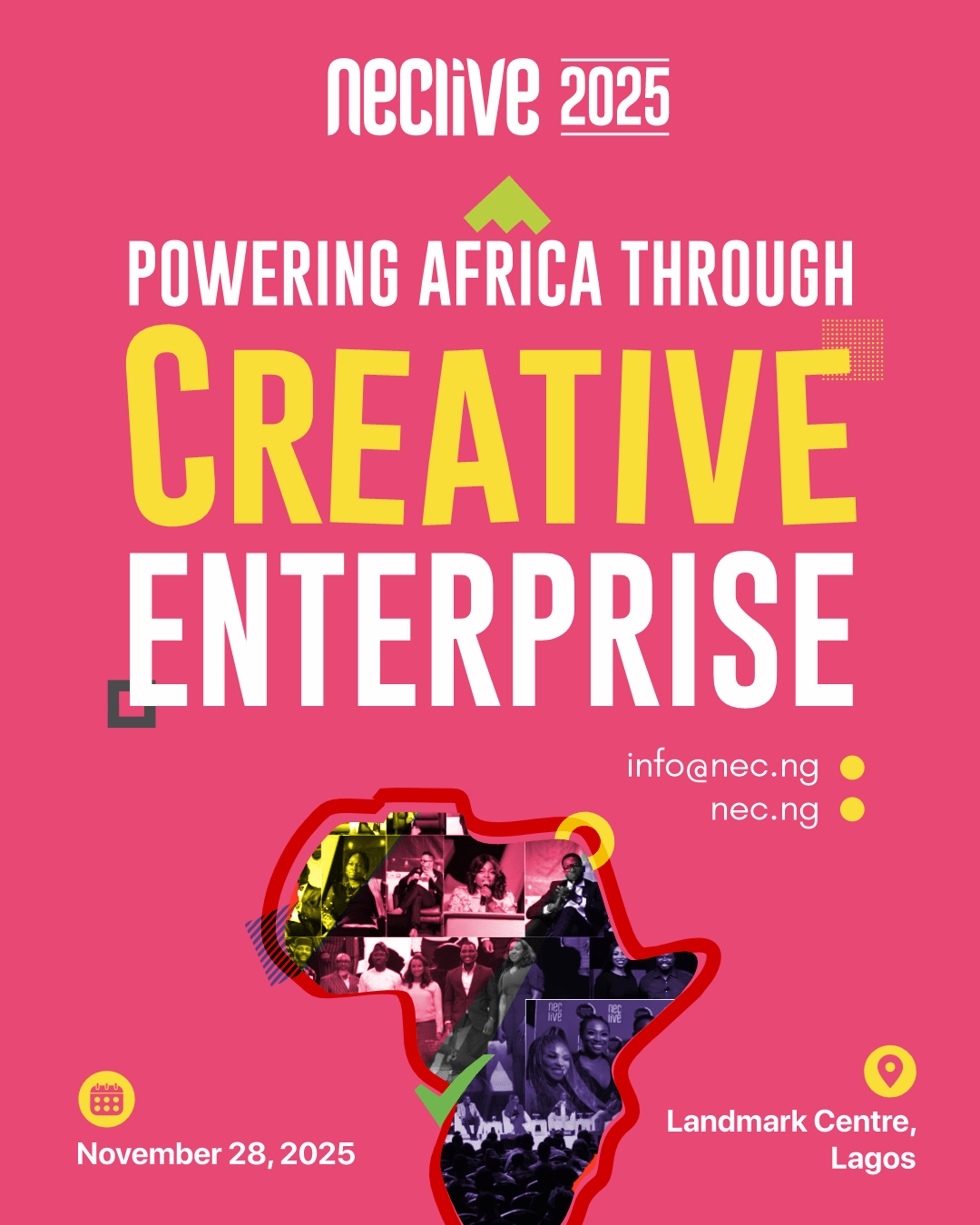 NECLive 2025: West Africa’s Top Entertainment Event Unveiled