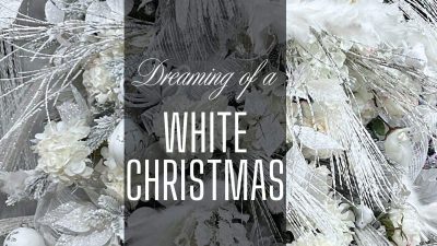 White Christmas Tree Ideas: A Designer Tree by John Mark