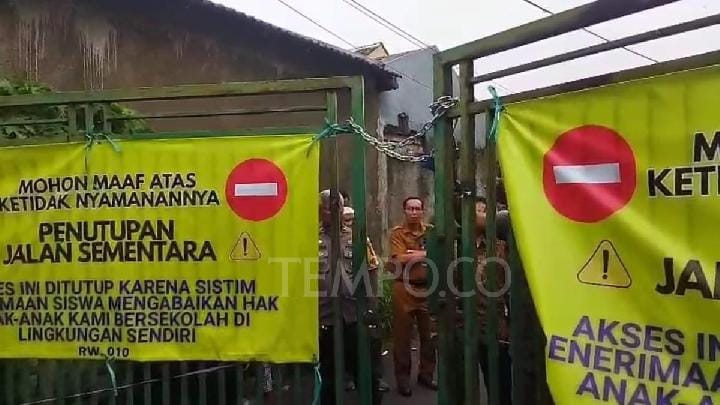 Protes SPMB: Jalan di 4 SMAN Tangsel Dibuka Hari Ini