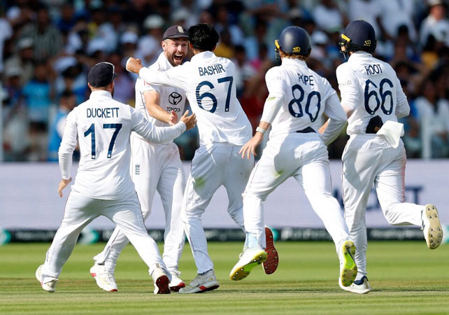 England clinch 22-run triumph over India in third Test