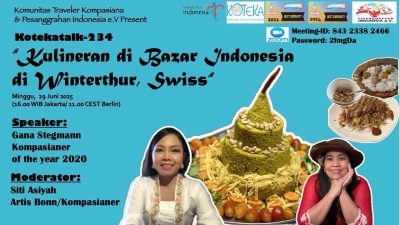 Kulineran di Bazar Indonesia, Winterthur, Swiss