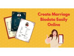 Create Your Marriage Biodata Online Instantly
