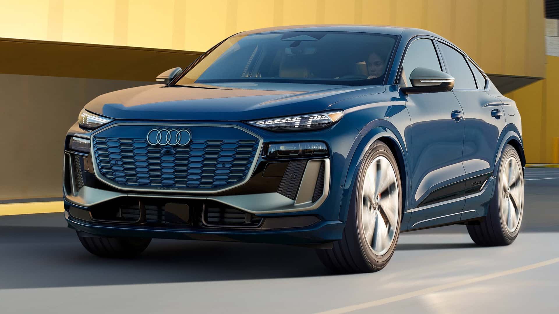 2025 Audi Q6 Sportback E-Tron Offers Over 300 Miles Range