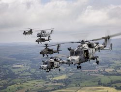 British Helicopters Deploy in Major Air Assault Drill British Helicopters Deploy in Major Air Assault Drill