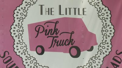 The Little Pink Truck Makes a Big Difference in the Community