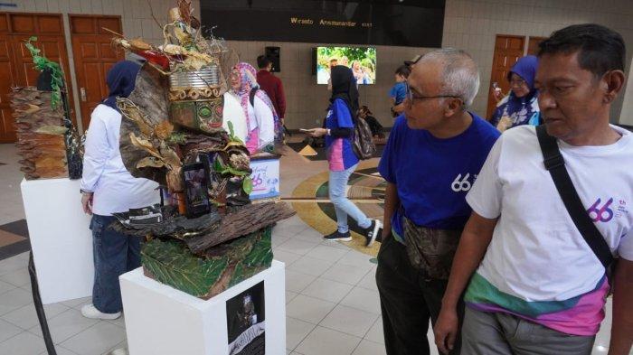 Sepuluh Karya Instalasi Limbah Dipamerkan di Gebyar Dies Natalis ke-66 ITB