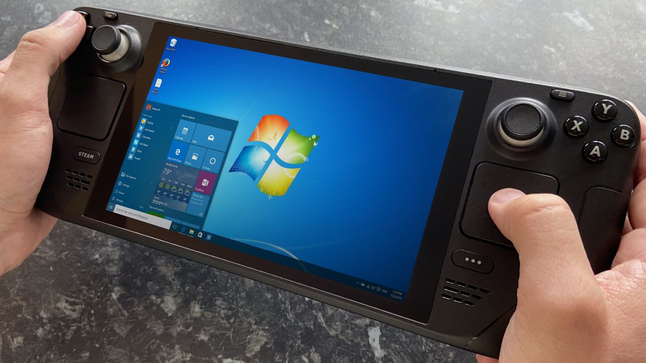 Windows 7 Runs Natively on Steam Deck — Tinkerer Boots Microsoft’s OS in Portrait Mode