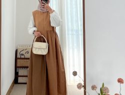 5 Gaya Gamis Tanpa Lengan Modis untuk Tampil Kekinian 5 Gaya Gamis Tanpa Lengan Modis untuk Tampil Kekinian