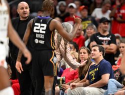 Fan in Fever Jersey Ejected from Courtside After Saniya Rivers Confronts Refs