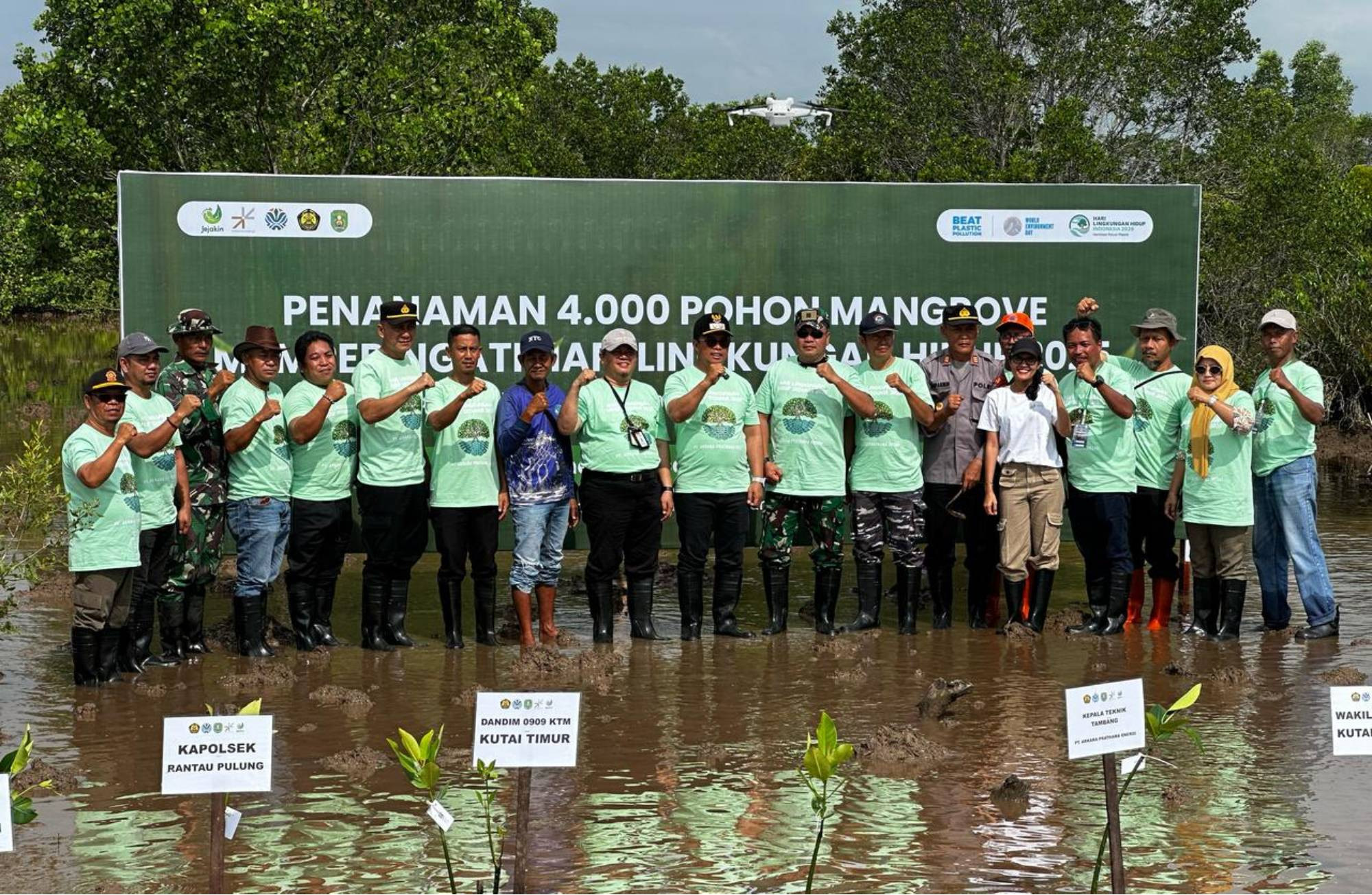 Energi Arkara dan Penanaman 4.000 Mangrove di Teluk Lingga