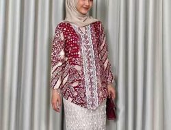 5 Model Jilbab Segi Empat Elegan untuk Kebaya!