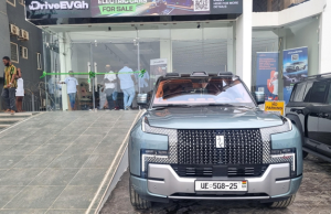 EV Gh Launches First Electric Vehicle Showroom at Burma Hills