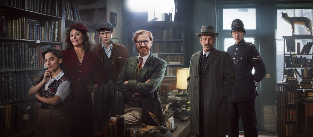 Bookish cast, TV guide and episode breakdown for Mark Gatiss’ murder series