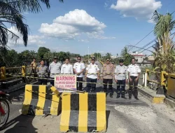 Jembatan Sungai Rokan Tutup, Ini Jadwal Buka-Tutup untuk Pengendara Roda Dua