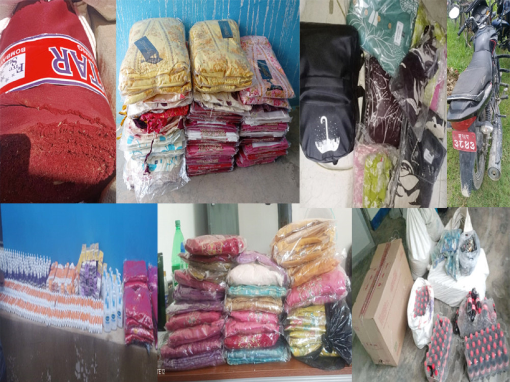 Rupandehi Police Recover Smuggled Goods Worth Rs126 Million in a Year