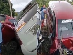 Avanza dan Sigra Kena Tendang, Nikung Malah Salah Arah Avanza dan Sigra Kena Tendang, Nikung Malah Salah Arah