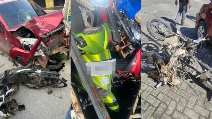 Karimun Liar Tumbangkan 4 Motor, Emosi Warga Reda Melihat yang Dibawa Sopir