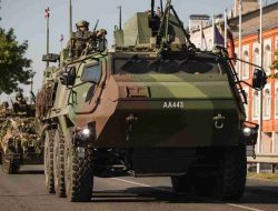 Latvia sends first Patria 6×6 armored vehicles to Ukraine in multimillion-dollar military aid