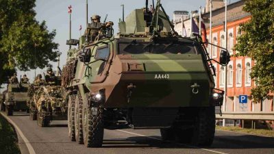 Latvia sends first Patria 6×6 armored vehicles to Ukraine in multimillion-dollar military aid