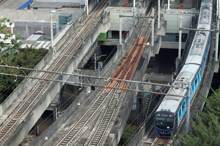 MRT Jakarta Siap Beroperasi di Stasiun Thamrin 2027
