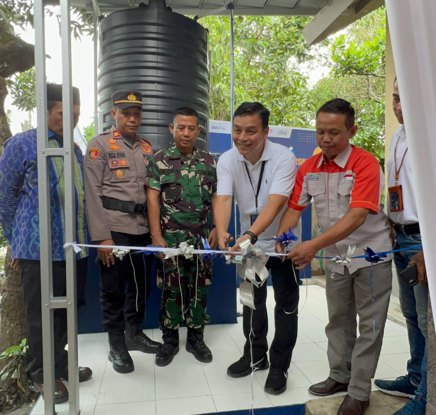 Telkom Bangun 51 Fasilitas Air Bersih dan Sanitasi di 5 Wilayah