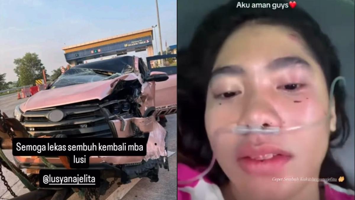 Kronologi Lusyana Jelita Selamat Usai Kecelakaan di Tol Sragen, Tabrakan dengan Truk