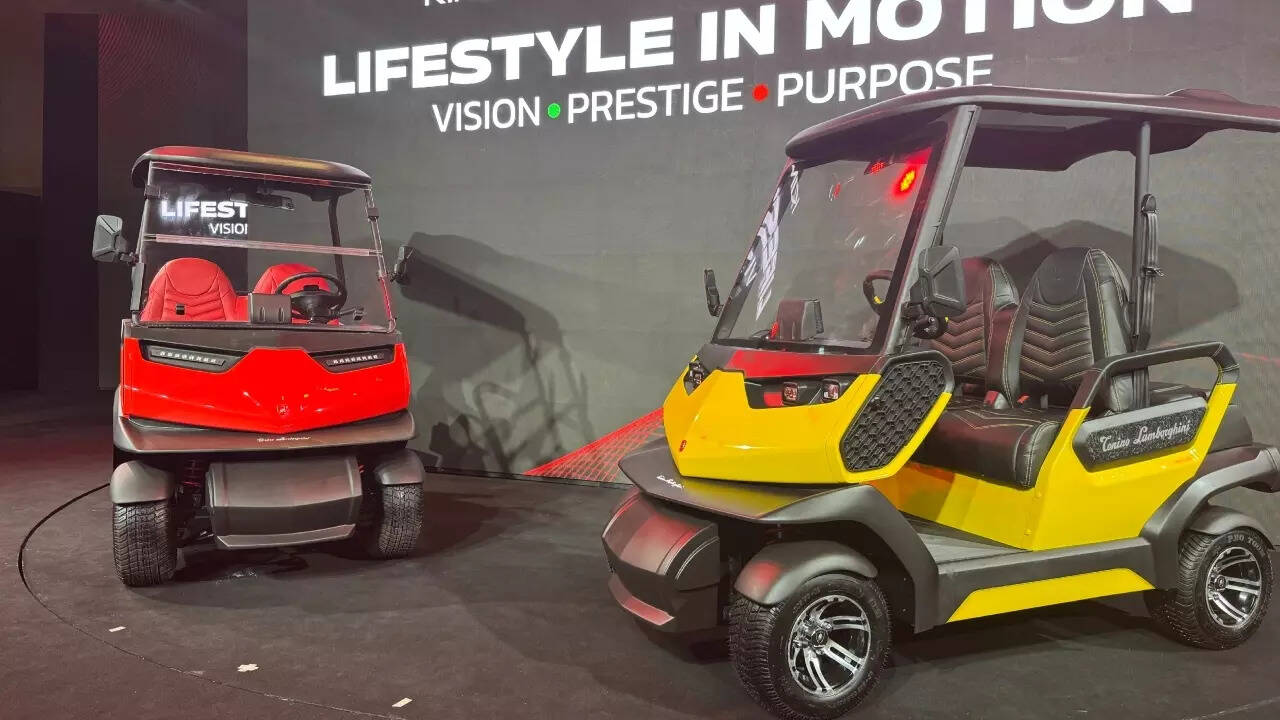 Kinetic Green Unveils Tonino Lamborghini Golf Carts in India, Aiming for 30 Nations by 2030