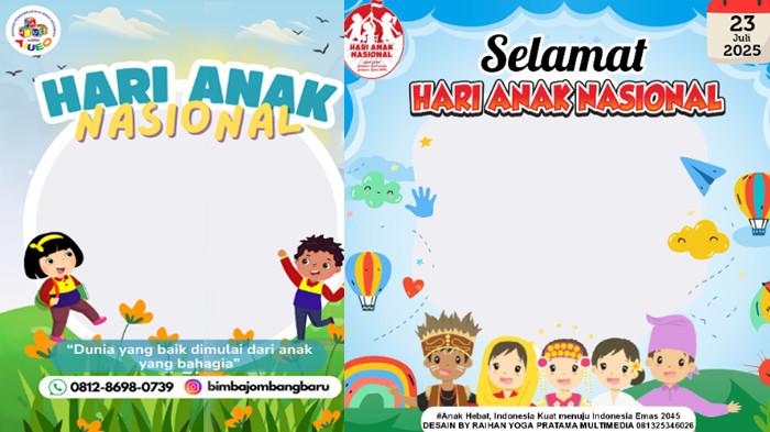 Hari Anak Nasional 2025 – Unduh Logo dan Tema Lengkap