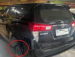 Parkiran Bandara Ngurah Rai Kebobolan, Ban dan Pelek Kijang Innova Reborn Hilang Ditukar Batako Parkiran Bandara Ngurah Rai Kebobolan, Ban dan Pelek Kijang Innova Reborn Hilang Ditukar Batako