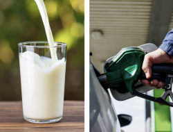 Does a litre of milk cost more than a litre of petrol?