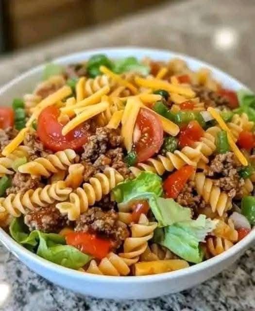 Taco Pasta Salad: Quick, Cheesy & Crowd-Favorite Summer Side