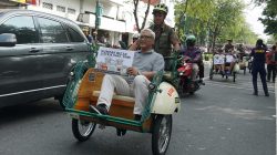Becak Listrik Mengaspal di Malioboro Kurangi Emisi Karbon