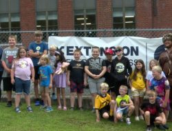 WVU Mountaineer Visits Mullens Elementary