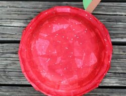 Tissue Paper Apple Craft for Kids – Back to School Fun!