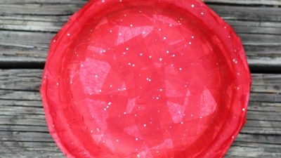 Tissue Paper Apple Craft for Kids – Back to School Fun!