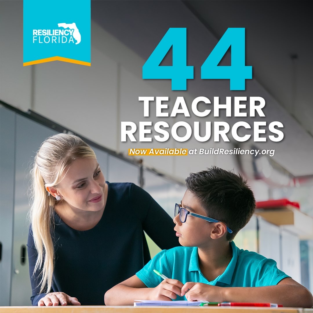 Resiliency Florida: Teacher Resources from Florida DOE and First Lady Casey DeSantis
