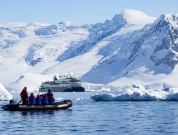 Departure Lounge: Cruise to Antarctica Aboard a Small Ship Departure Lounge: Cruise to Antarctica Aboard a Small Ship
