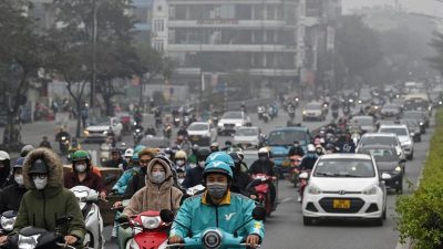Polusi Kronis, Motor Bahan Bakar Fosil Dilarang di Hanoi Mulai 2026