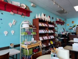 Painting at Modesto’s Affordable Pottery Studio: My  Creation