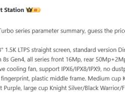 Oppo K13 Turbo and Pro specs leak ahead of launch