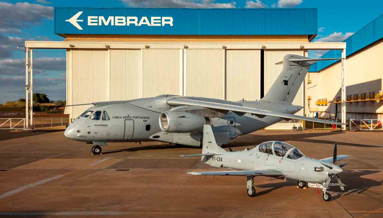 Portugal receives third KC-390 from Embraer as Super Tucano test campaign begins