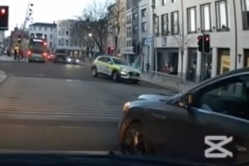 Watch: ‘Instant Karma’ – Cork Driver’s Last-Minute Lane Change Backfires