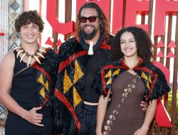Jason Momoa Shares Sweet Moment with Kids at ‘Chief of War’ Premiere