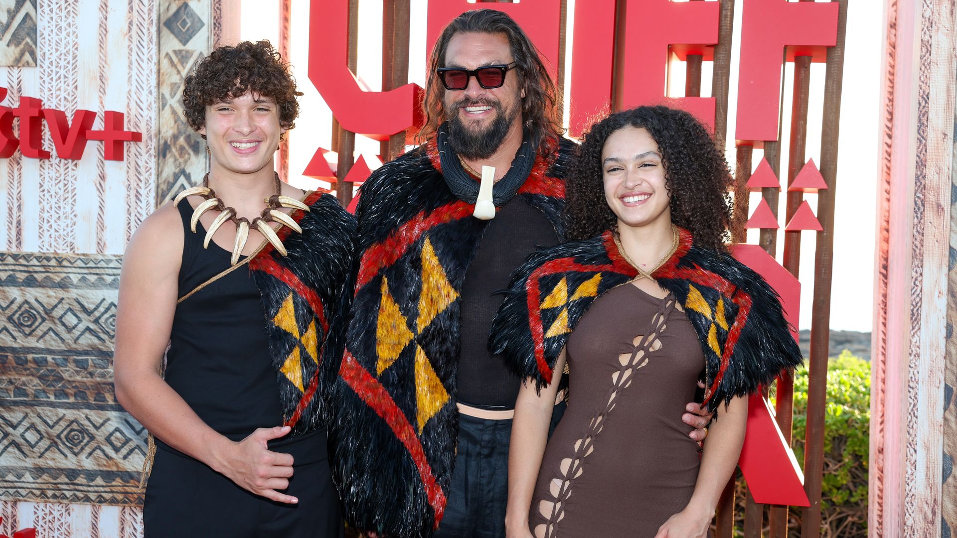 Jason Momoa Shares Sweet Moment with Kids at ‘Chief of War’ Premiere