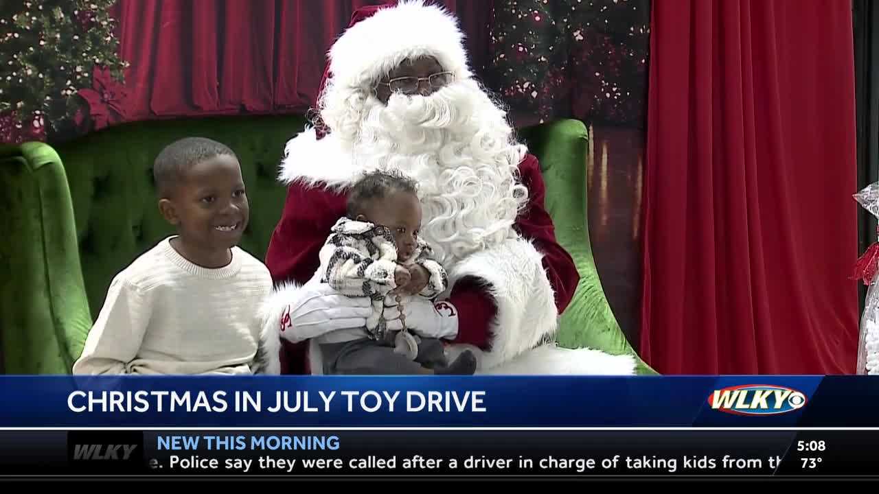 Louisville Mom’s Christmas in July Toy Drive for Violence-affected Kids