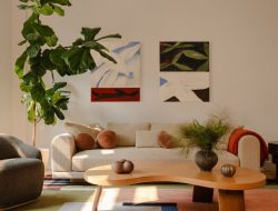 Designer Transforms Blank Canvas Brooklyn Townhouse into Vibrant Mid-Century Family Escape Designer Transforms Blank Canvas Brooklyn Townhouse into Vibrant Mid-Century Family Escape