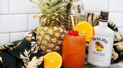 Simple Malibu Shark Bite Cocktail Recipe