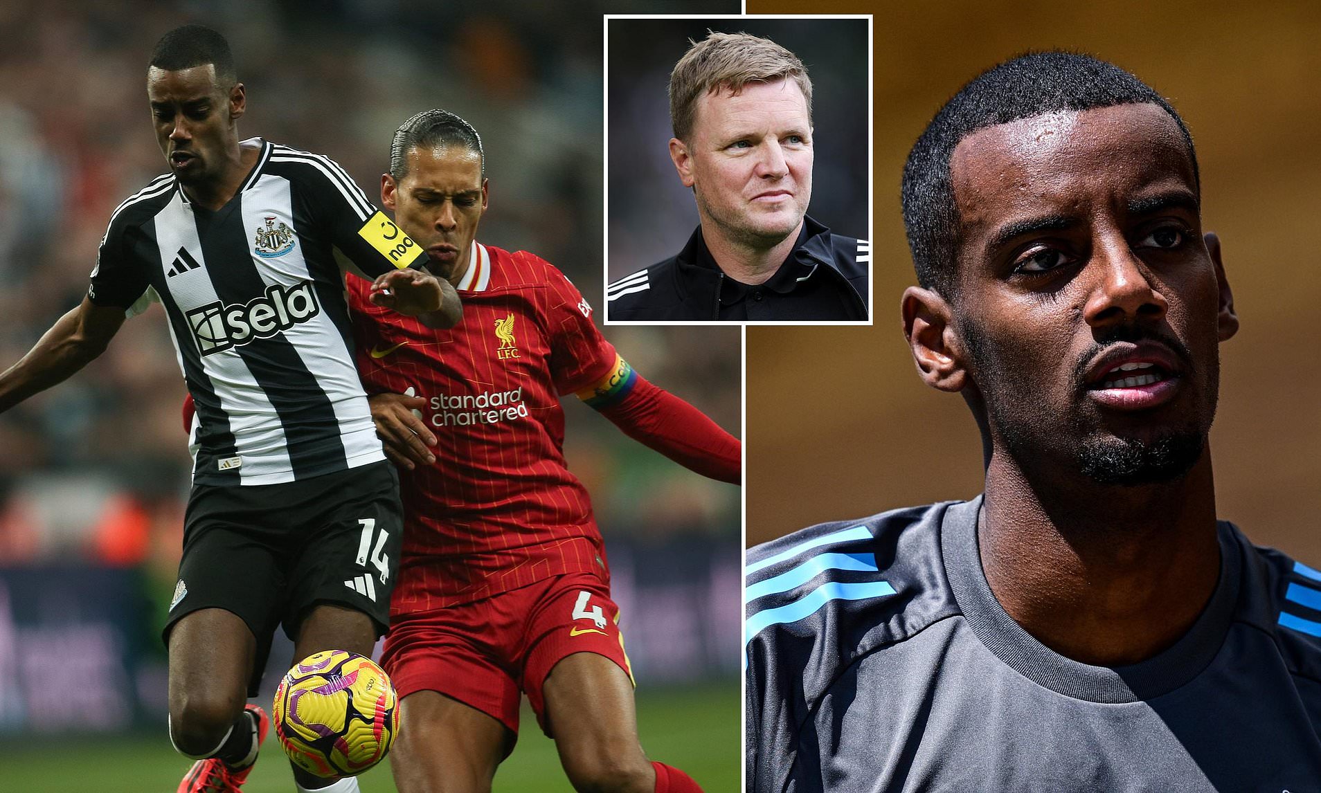 Eddie Howe Addresses Isak’s Future After Newcastle Omission Amid Liverpool Interest
